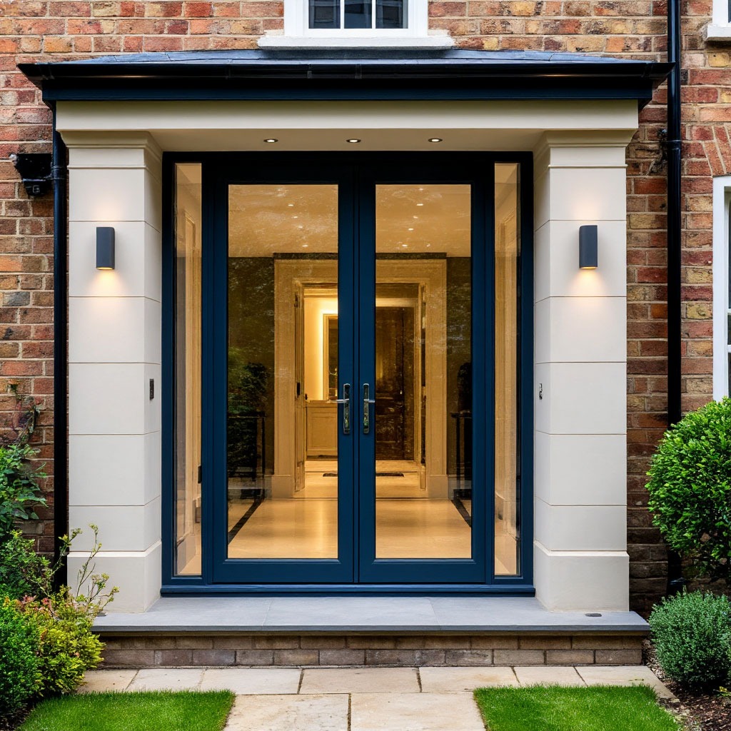 Luxury residential automatic door system
